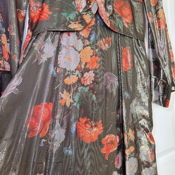 Anthropologie Caballero Deep V Maxi Dress - Picture 5 of 5